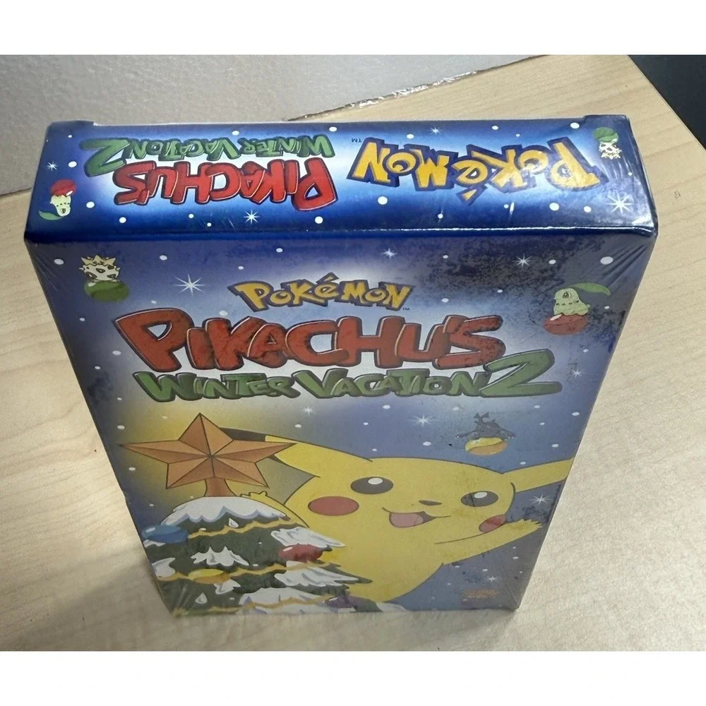 Pokemon Pikachu's Winter Vacation 2 (VHS, 2000) SEALED Ultra Rare